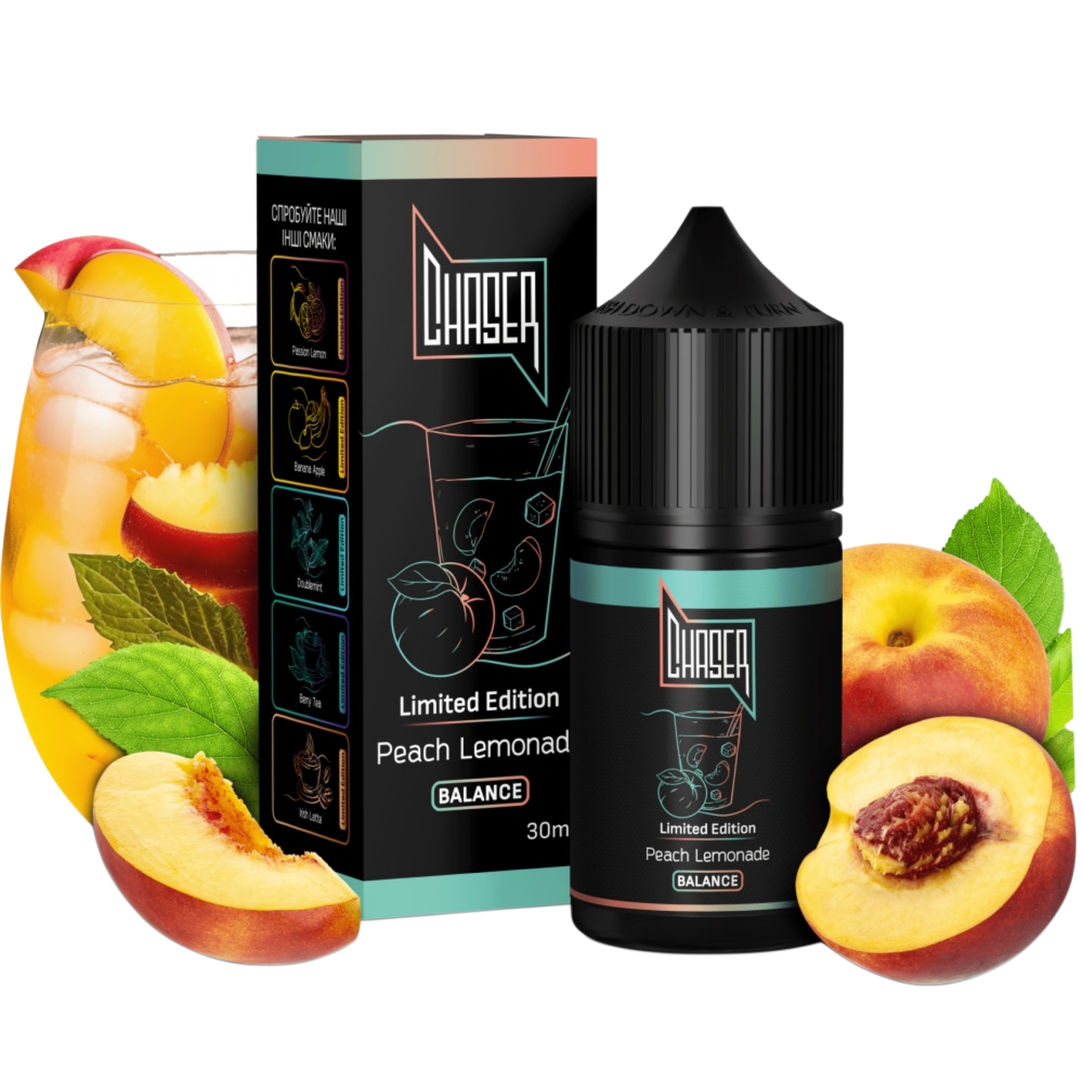 Chaser Black — Peach Lemonade
