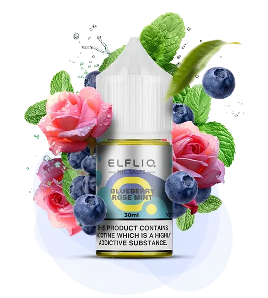 ELFBAR — Blueberry Rose Mint