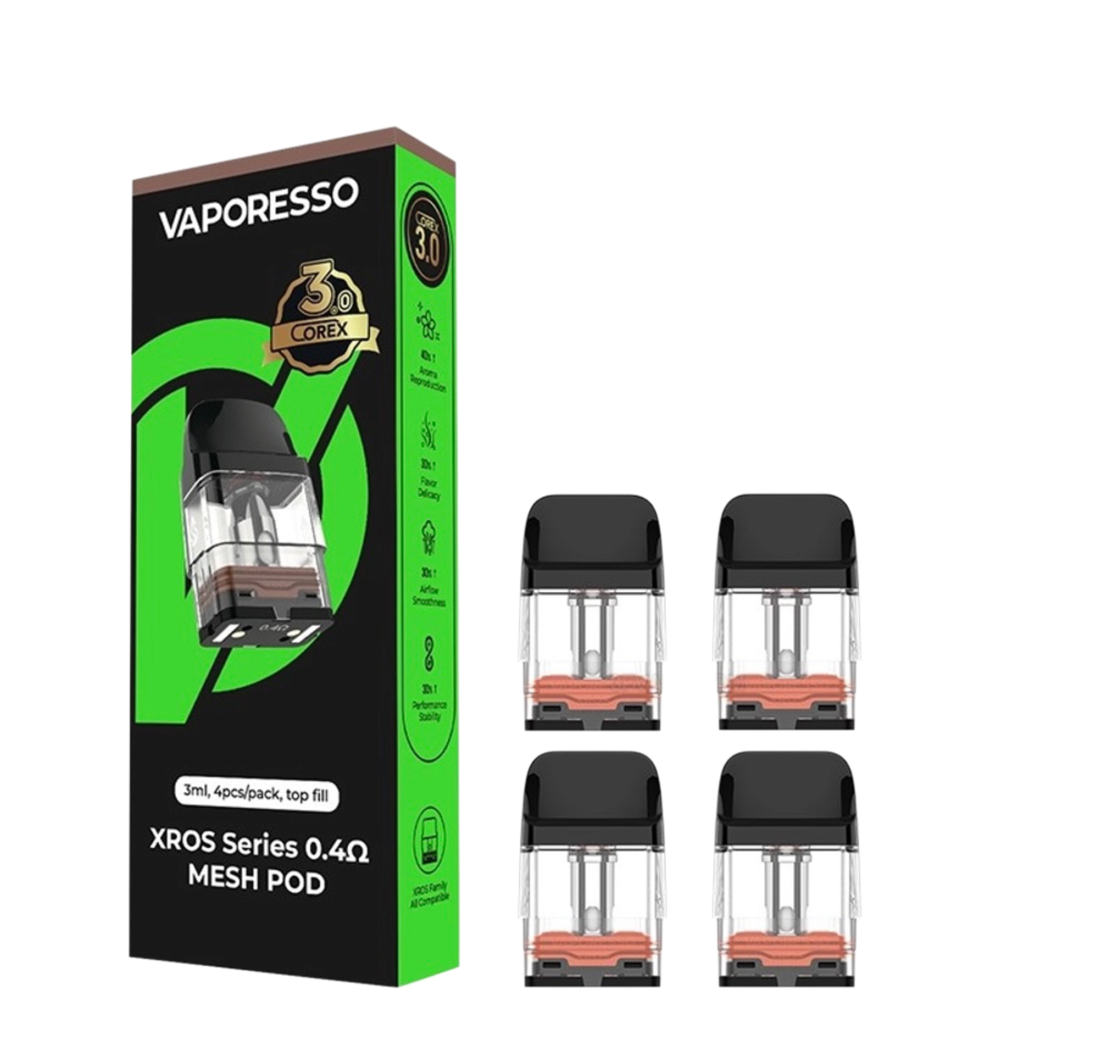 Vaporesso Xros — картриджи 0.4Ω (1шт)