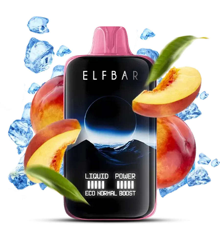 ELFBAR MoonNight 40000 — Peach Ice