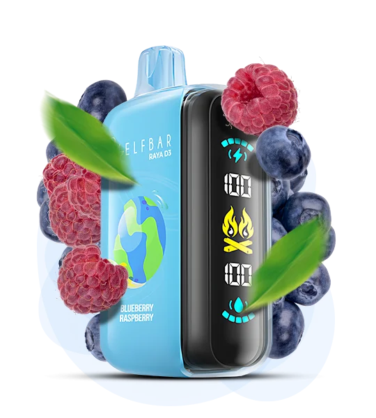 ELFBAR RAYA D3 25000 — Blueberry Raspberry
